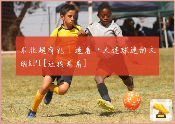 东北超有礼丨速看→大连球迷的文明KPI[让我看看]