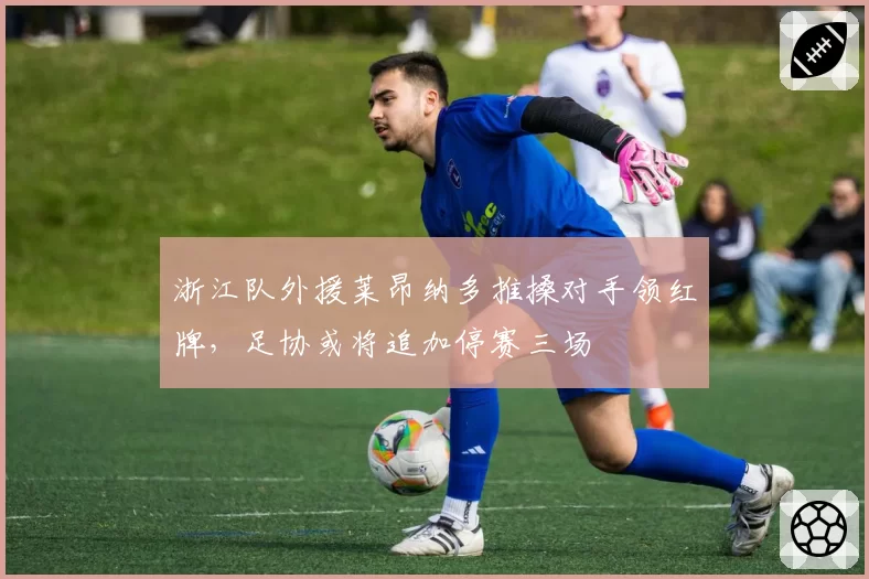 浙江队外援莱昂纳多推搡对手领红牌，足协或将追加停赛三场