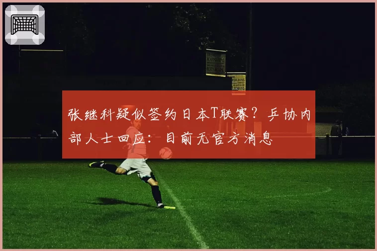 张继科疑似签约日本T联赛?乒协内部人士回应:目前无官方消息