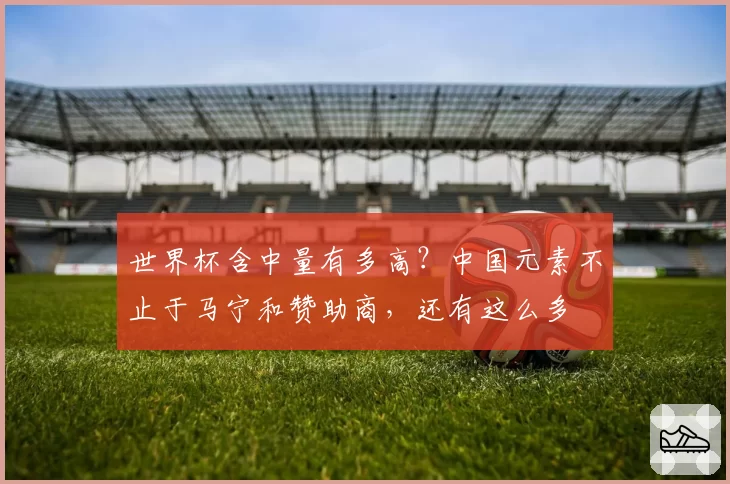 世界杯含中量有多高?中国元素不止于马宁和赞助商,还有这么多